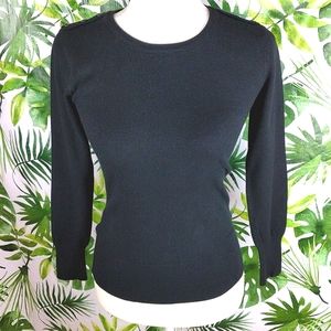 Forever 21 XXI Black Sweater (Size: Small)